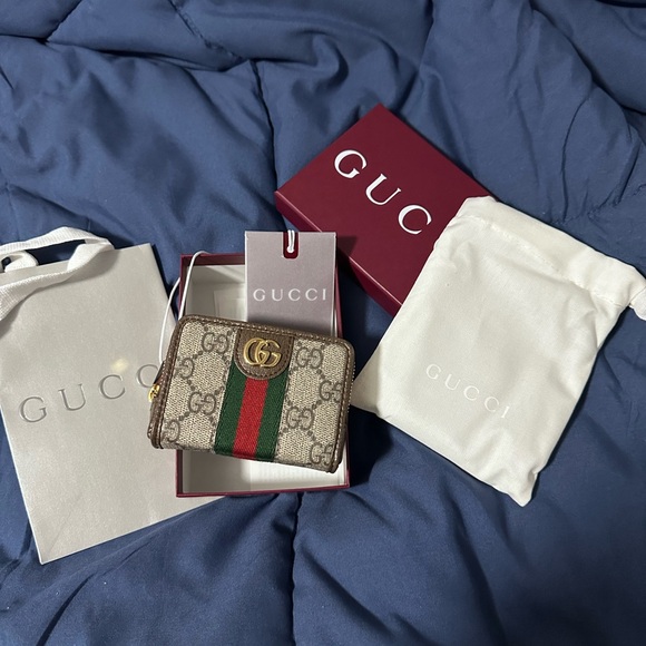 Gucci Accessories - Authentic Gucci card case with playing card set